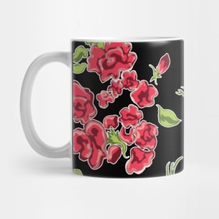 Rose Pattern Mug